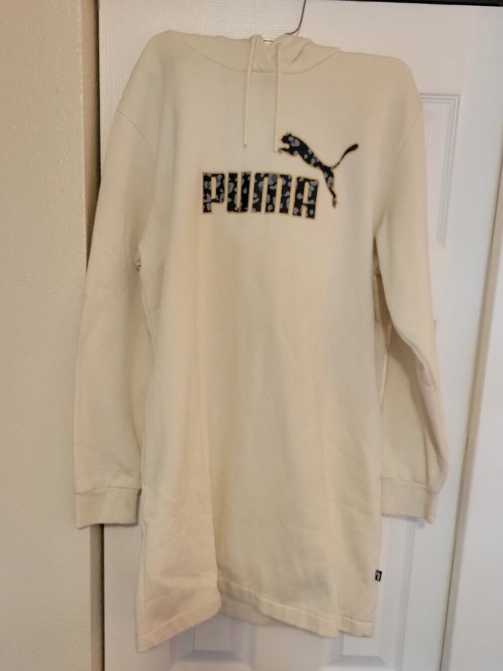 Puma Cream Sweat Shirt Dress